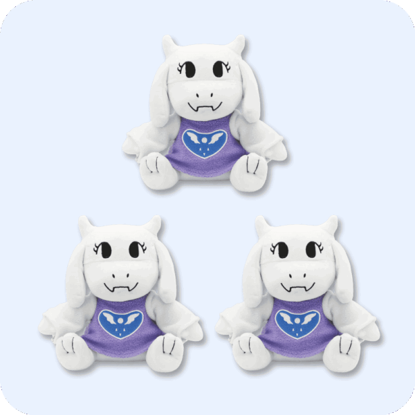 Toriel Plush 3PCS